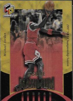 1999-00 Upper Deck HoloGrFX - Maximum Jordan Gold #MJ5 Michael Jordan Front