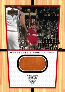 1999-00 Upper Deck Legends - M.J.'s Final Floor Blow-Up #FF12 Michael Jordan Front