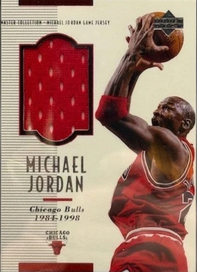 1999-00 Upper Deck MJ Master Collection - Game Jerseys #MJGJ3 Michael Jordan Front