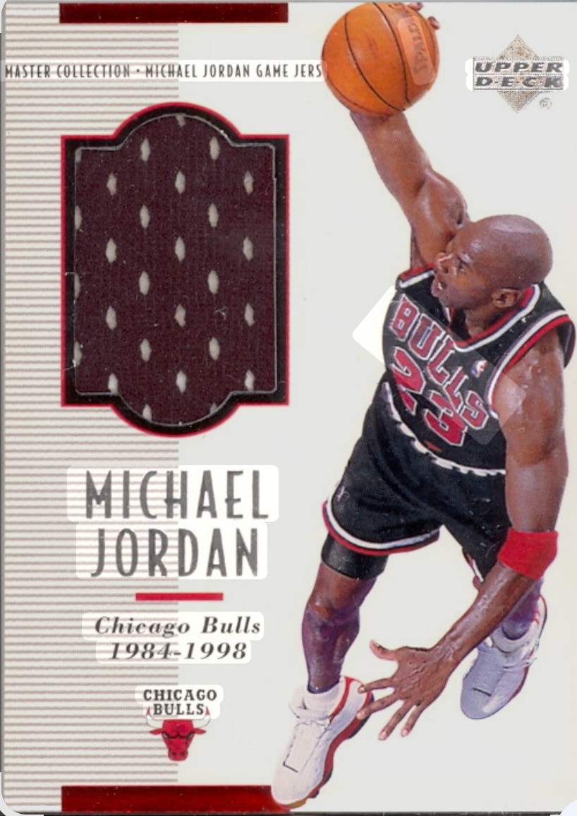 1999-00 Upper Deck MJ Master Collection - Game Jerseys #MJGJ4 Michael Jordan Front