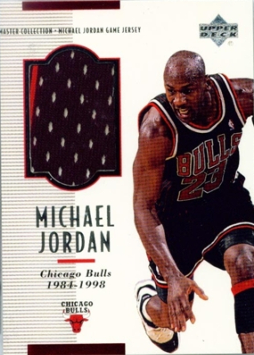 1999-00 Upper Deck MJ Master Collection - Game Jerseys #MJGJ5 Michael Jordan Front