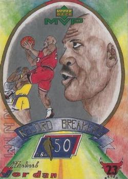 1999-00 Upper Deck MVP - Draw Your Own Trading Card Winner #W18 Michael Jordan Front