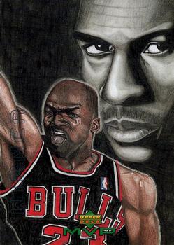 1999-00 Upper Deck MVP - Draw Your Own Trading Card Winner #W28 Michael Jordan Front