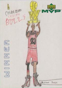 1999-00 Upper Deck MVP - Draw Your Own Trading Card Winner #W6 Michael Jordan Front