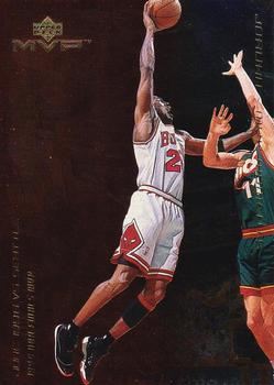 1999-00 Upper Deck MVP - Jordan MVP Moments #MJ12 Michael Jordan Front
