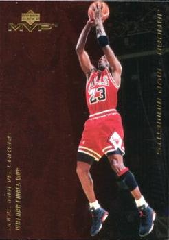 1999-00 Upper Deck MVP - Jordan MVP Moments #MJ9 Michael Jordan Front