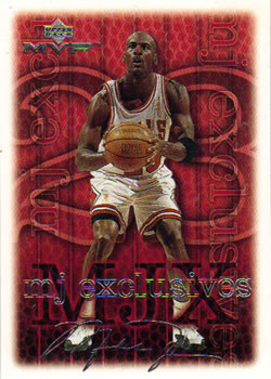 1999-00 Upper Deck MVP - Silver Script #205 Michael Jordan Front