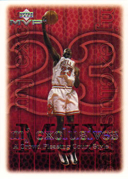 1999-00 Upper Deck MVP #183 Michael Jordan Front