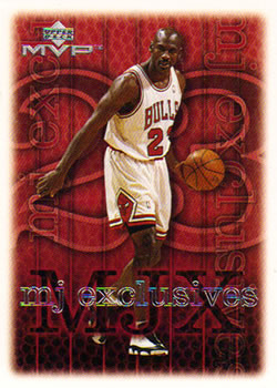 1999-00 Upper Deck MVP #207 Michael Jordan Front