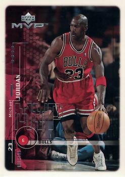 1999-00 Upper Deck MVP #220 Michael Jordan - Checklist: 111-220 Front