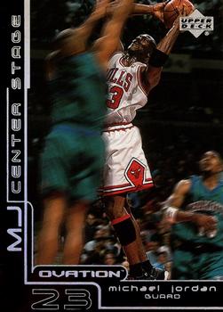 1999-00 Upper Deck Ovation - MJ Center Stage #CS12 Michael Jordan Front