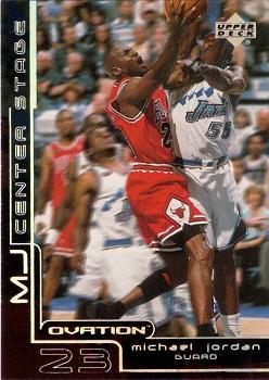 1999-00 Upper Deck Ovation - MJ Center Stage #CS14 Michael Jordan Front