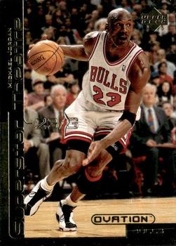 1999-00 Upper Deck Ovation - Superstar Theatre #ST1 Michael Jordan Front