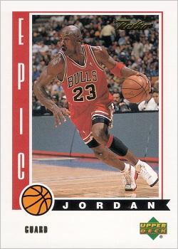 1999-00 Upper Deck Retro - Epic Jordan #J10 Michael Jordan Front