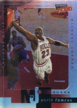 1999-00 Upper Deck Ultimate Victory - MJ's World Famous #MJ2 Michael Jordan Front