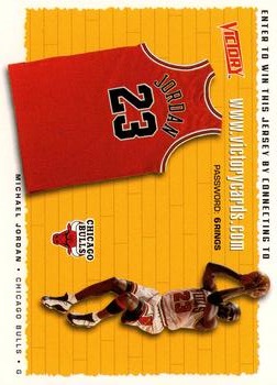 1999-00 Upper Deck Victory #NNO Michael Jordan Front
