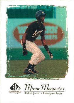2000 SP Top Prospects - Minor Memories #MJ1 Michael Jordan Front