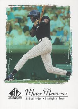 2000 SP Top Prospects - Minor Memories #MJ2 Michael Jordan Front