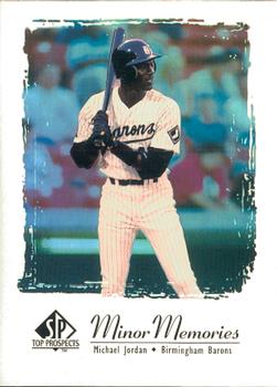 2000 SP Top Prospects - Minor Memories #MJ4 Michael Jordan Front