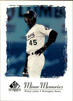 2000 SP Top Prospects - Minor Memories #MJ5 Michael Jordan Front