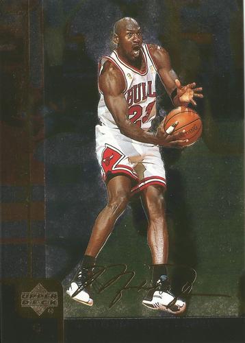 2000 Upper Deck Gatorade Michael Jordan #MJ5 Michael Jordan - A Five-Time NBA Champion Front