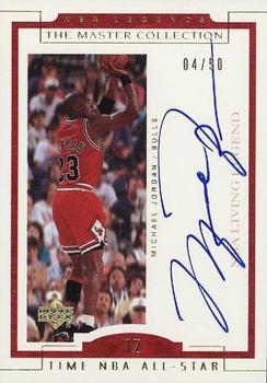 2000 Upper Deck Legends Master Collection - Living Legends Autographs #ML2 Michael Jordan Front