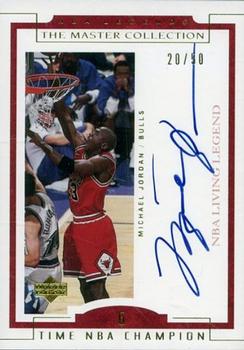2000 Upper Deck Legends Master Collection - Living Legends Autographs #ML4 Michael Jordan Front