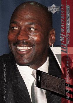 2000-01 Upper Deck - MJ Materials #MJ1 Michael Jordan - MEM: Suit Front