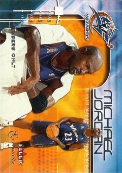 2001-02 Fleer Exclusive #109 Michael Jordan Front