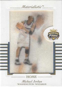 2001-02 Fleer Focus - Materialistic Home #M-MJ Michael Jordan Front