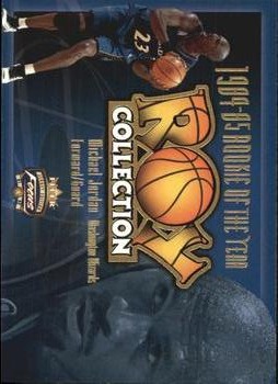 2001-02 Fleer Focus - ROY Collection #12 ROY Michael Jordan Front