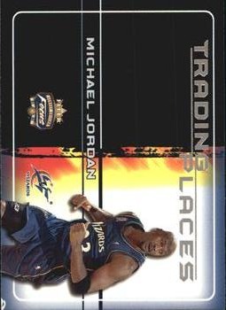 2001-02 Fleer Focus - Trading Places #11 TP Michael Jordan Front