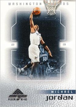2001-02 Fleer Marquee #3 Michael Jordan Front