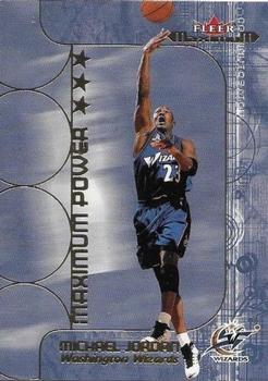 2001-02 Fleer Maximum - Maximum Power #2 MX Michael Jordan Front