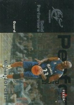 2001-02 Fleer Premium - Solid Performers #10 SP Michael Jordan Front