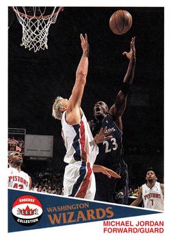 2001-02 Fleer Shoebox - Footprints #137 Michael Jordan Front