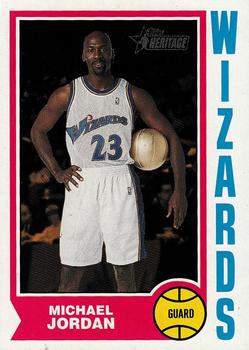 2001-02 Topps Heritage #264 Michael Jordan Front