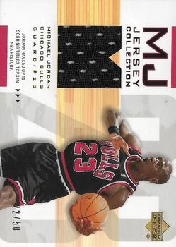 2001-02 Upper Deck - MJ Jersey Collection #MJC8 Michael Jordan - MEM: Jersey (Bulls Black) Front
