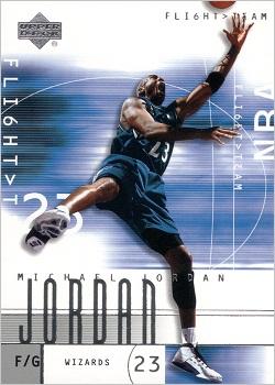 2001-02 Upper Deck Flight Team #1 Michael Jordan Front
