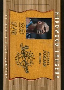2001-02 Upper Deck Inspirations - Hardwood Imagery #MJ Michael Jordan Front