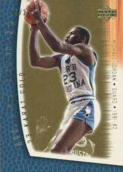 2001-02 Upper Deck MJ's Back - 23 Karat Gold #MJ20 Michael Jordan Front
