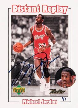 2001-02 Upper Deck Ultimate Collection - BuyBacks #D1 Michael Jordan - 1999-00 Upper Deck Retro Front