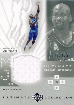 2001-02 Upper Deck Ultimate Collection - Jerseys Silver #MJ Michael Jordan Front