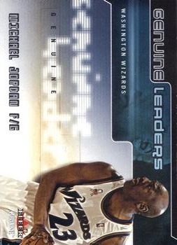 2002-03 Fleer Genuine - Leaders #GL 9 Michael Jordan Front
