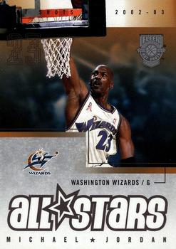 2002-03 Fleer Hot Shots #155 Michael Jordan Front