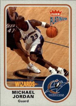2002-03 Fleer Platinum #91 Michael Jordan Front
