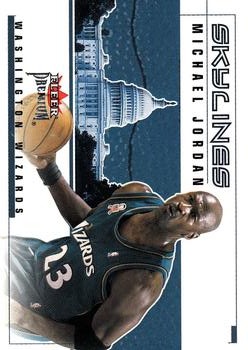2002-03 Fleer Premium - Skylines #1 SL Michael Jordan Front