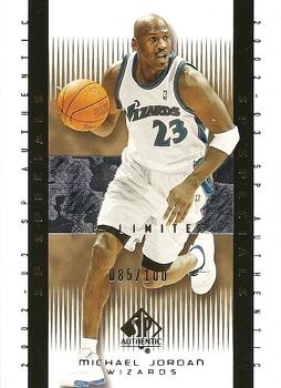 2002-03 SP Authentic - Limited #110 Michael Jordan Front