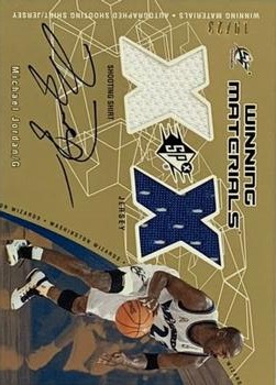 2002-03 SPx - Winning Materials Autographs #MJ-A Michael Jordan Front
