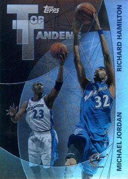 2002-03 Topps - Top Tandems #TT6 Michael Jordan / Richard Hamilton Front